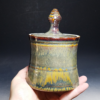 Handmade Pottery Lidded Stash Jar