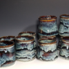 SECONDS SALE! Set of Two (2) Hand Thrown Pottery Wine Cups