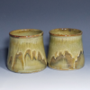LIMITED EDITION Set of Two (2) Hand Thrown Pottery Wine Cups - Image 2