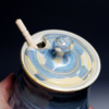 Handmade Pottery Lidded Honey Jar - Image 4