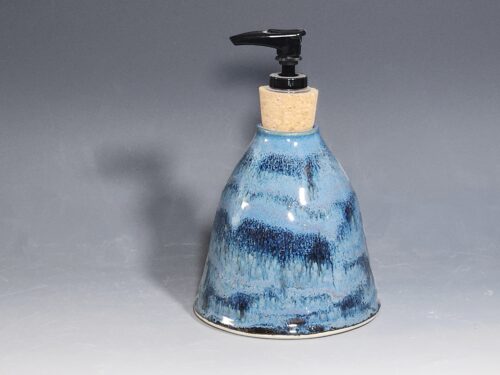 SECONDS SALE! Hand Thrown Pottery Liquid Soap Dispenser - Image 5