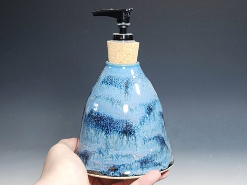 SECONDS SALE! Hand Thrown Pottery Liquid Soap Dispenser