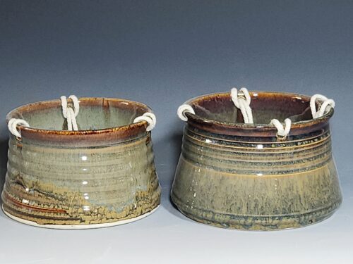 SECONDS SALE! Hand-thrown Pottery Hanging Planter
