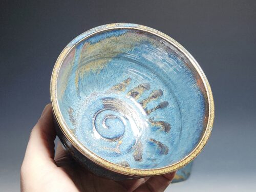 SECONDS SALE! Hand Thrown Set of Two (2) Thrown Pottery Bowls - Image 6