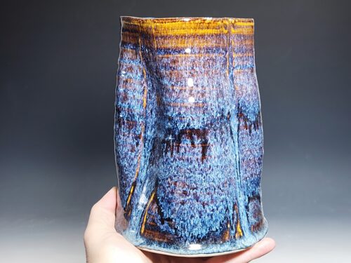 Hand Thrown Pottery Vase - Image 2