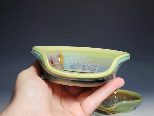 Hand Thrown Ceramic Spoon Rest - Image 7