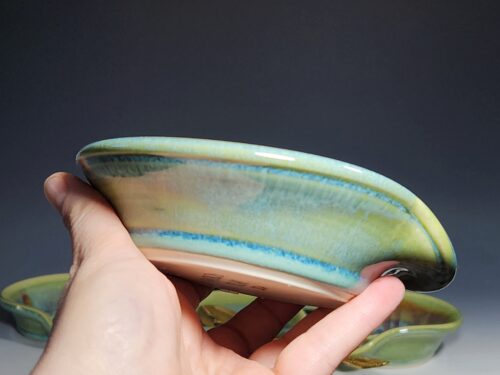 Hand Thrown Ceramic Spoon Rest - Image 6