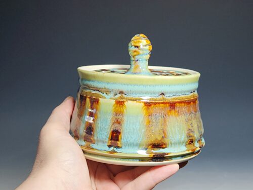 Hand Thrown Pottery Microwave Egg Cooker, Ceramic Poached Egg Cooker - Image 3