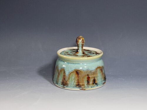 Handmade Pottery Lidded Stash Jar - Image 2