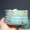 Hand-thrown Pottery Hanging Planter - Image 3