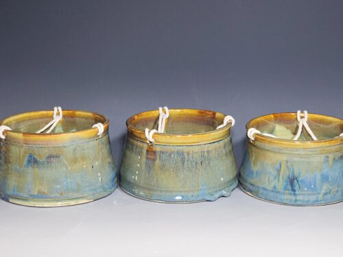 LIMITED EDITION Hand-thrown Pottery Hanging Planter - Image 2