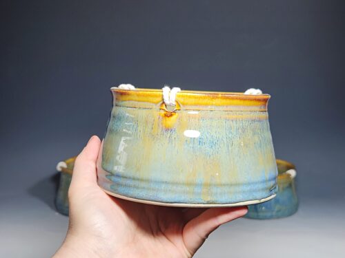 LIMITED EDITION Hand-thrown Pottery Hanging Planter - Image 5