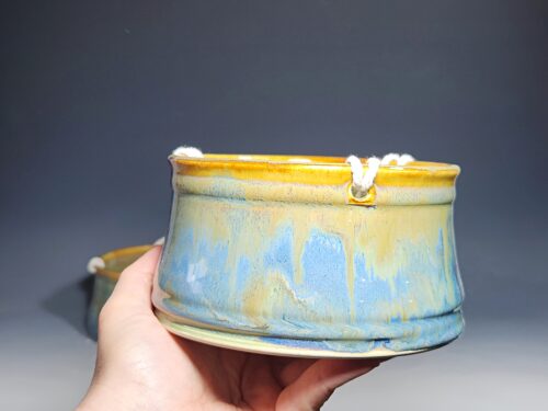 LIMITED EDITION Hand-thrown Pottery Hanging Planter - Image 4