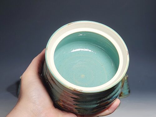 Hand Thrown Pottery Microwave Egg Cooker, Ceramic Poached Egg Cooker - Image 7