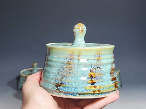 Hand Thrown Pottery Microwave Egg Cooker, Ceramic Poached Egg Cooker - Image 3