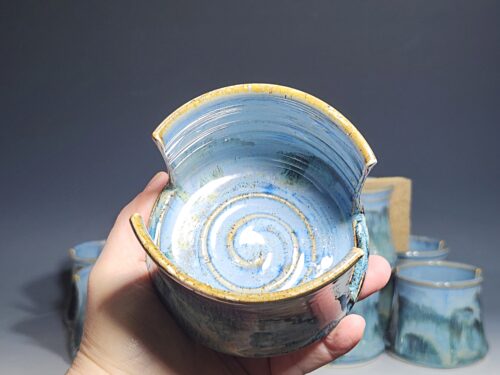 Hand Thrown Pottery Sponge Holder - Image 8