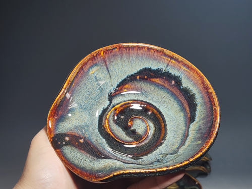 Hand Thrown Ceramic Spoon Rest - Image 5