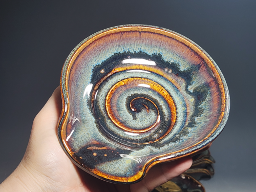 Hand Thrown Ceramic Spoon Rest