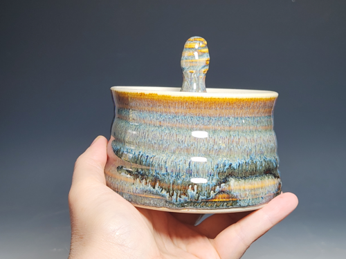 Hand Thrown Pottery Microwave Egg Cooker - Image 3