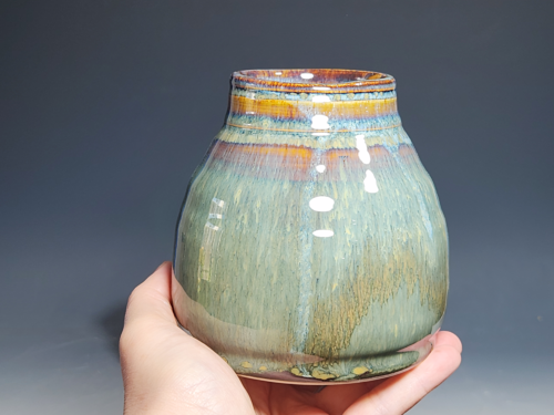 Hand Thrown Pottery Vase - Image 3