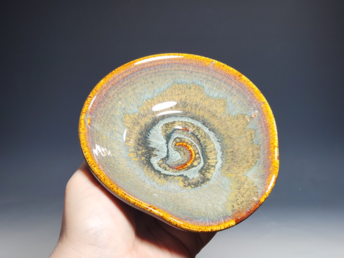 Hand Thrown Ceramic Spoon Rest, Handmade Spoon Holder - Image 2