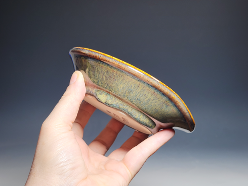 Hand Thrown Ceramic Spoon Rest, Handmade Spoon Holder - Image 4