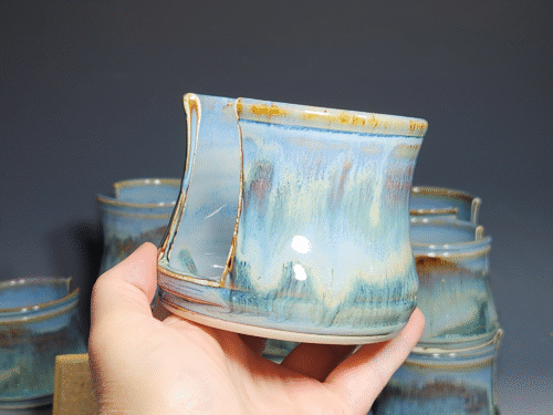 Hand Thrown Pottery Sponge Holder - Image 4