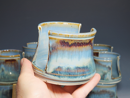 Hand Thrown Pottery Sponge Holder - Image 3