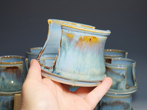 Hand Thrown Pottery Sponge Holder - Image 2