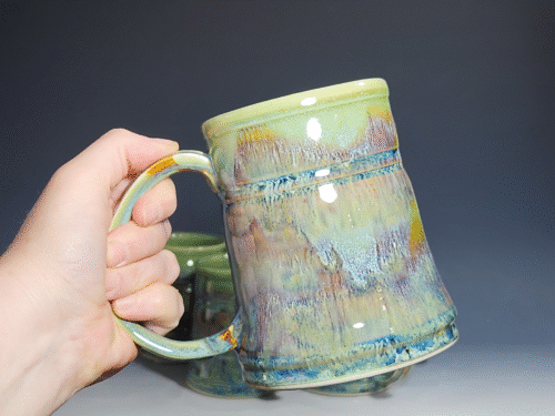 Hand-Thrown Ceramic Coffee Mug, Each - Image 8