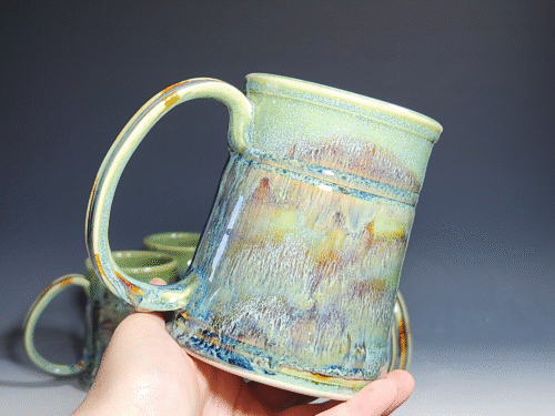 Hand-Thrown Ceramic Coffee Mug, Each - Image 6