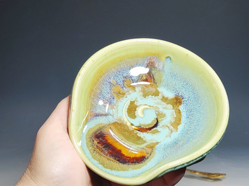 Hand Thrown Ceramic Spoon Rest - Image 11