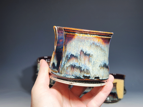 Hand Thrown Pottery Sponge Holder, Kitchen Sink Ceramic Sponge Holder, Rustic, Handmade, Each (Copy) - Image 4