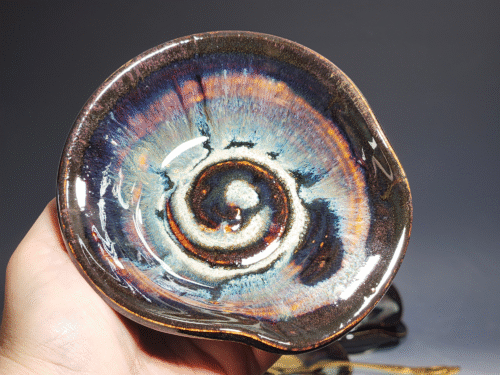 Hand Thrown Ceramic Spoon Rest - Image 4