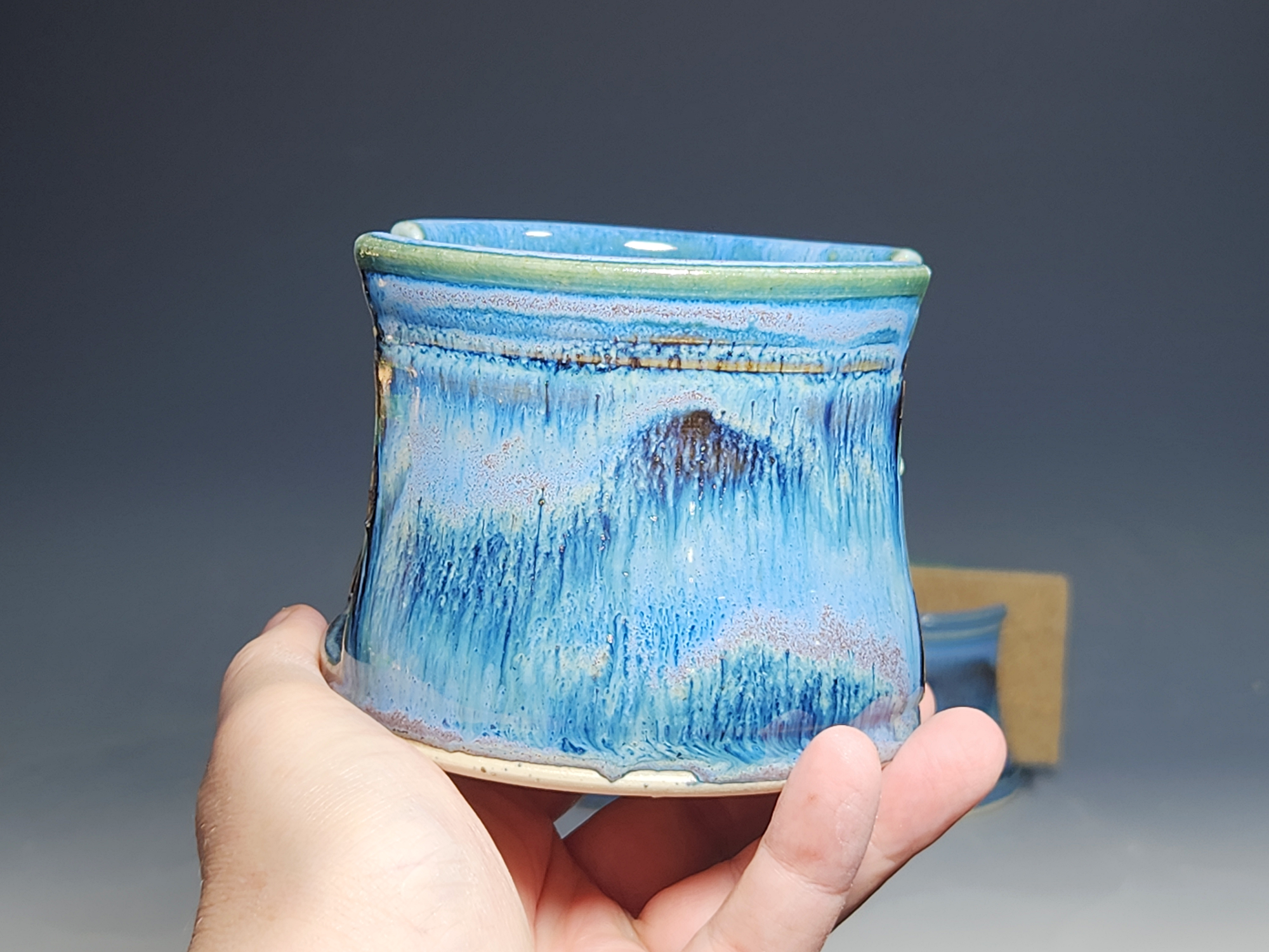 Hand Thrown Pottery Sponge Holder, Kitchen Sink Ceramic Sponge Holder, Rustic, Handmade, Each - Image 9