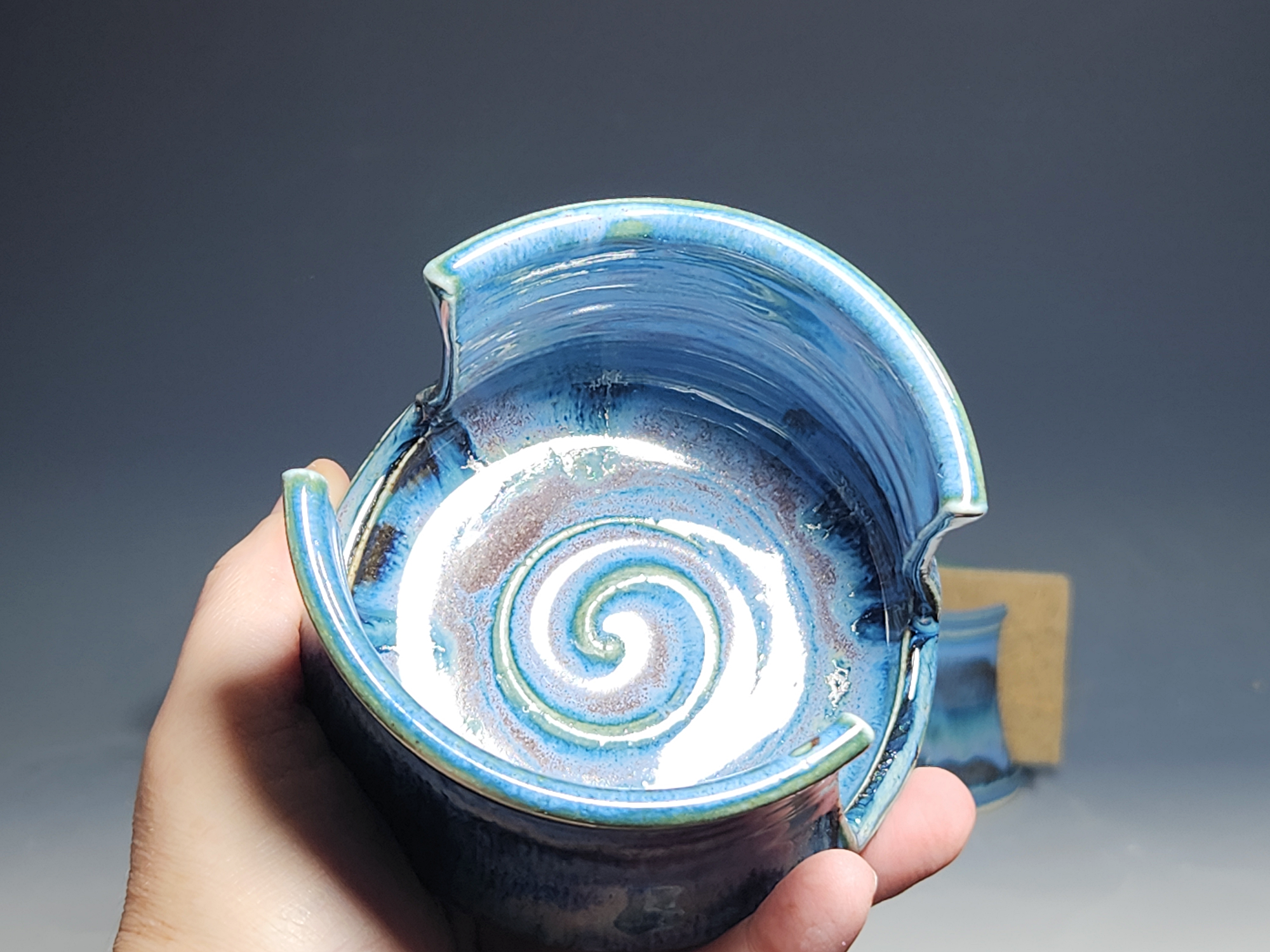 Hand Thrown Pottery Sponge Holder, Kitchen Sink Ceramic Sponge Holder, Rustic, Handmade, Each - Image 7