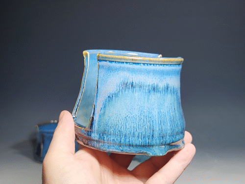 Hand Thrown Pottery Sponge Holder, Kitchen Sink Ceramic Sponge Holder, Rustic, Handmade, Each - Image 3
