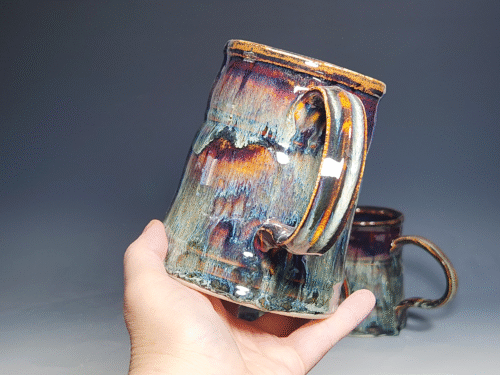 Hand-Thrown Ceramic Coffee Mug - Image 6