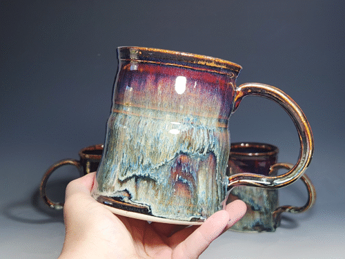 Hand-Thrown Ceramic Coffee Mug - Image 4