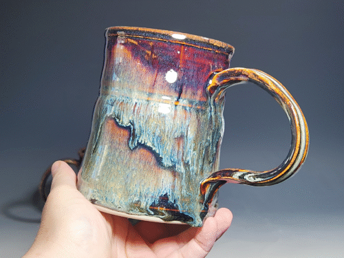 Hand-Thrown Ceramic Coffee Mug - Image 2