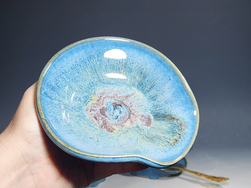 Hand Thrown Ceramic Spoon Rest, Handmade Spoon Holder, Ladle Rest, Tea Bag Holder, Coffee Spoonrest, Rustic, Each - Image 8