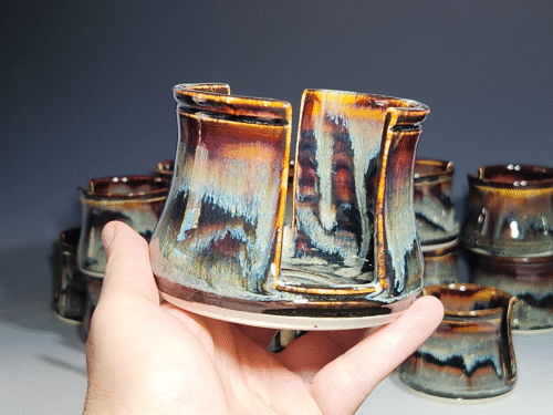 Hand Thrown Pottery Sponge Holder, Kitchen Sink Ceramic Sponge Holder, Rustic, Handmade, Each (Copy) - Image 3