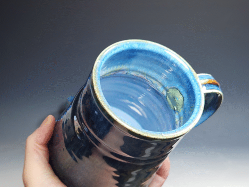 SECONDS SALE! Hand-Thrown Ceramic Coffee Mug - Image 3