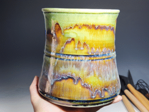 SECONDS SALE! Hand Thrown Pottery Utensil Holder