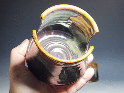SECONDS SALE! Hand Thrown Pottery Kitchen Sink Sponge Holder - Image 4