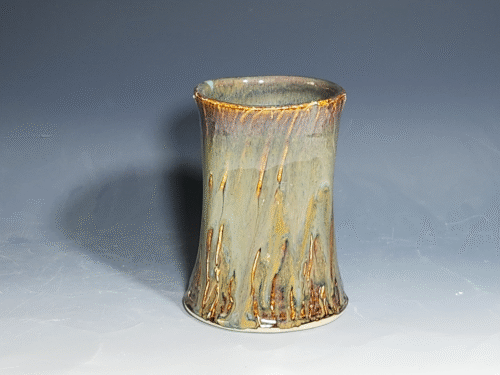 SECONDS SALE! Hand Thrown Pottery Bud Vase - Image 5
