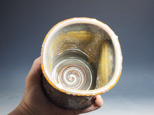 SECONDS SALE! Hand Thrown Pottery Bud Vase - Image 6