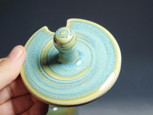 SECONDS SALE! Handmade Pottery Lidded Honey Jar - Image 7