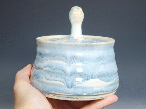 SECONDS SALE! Hand Thrown Pottery Microwave Egg Cooker - Image 2