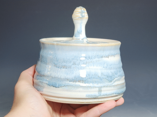 SECONDS SALE! Hand Thrown Pottery Microwave Egg Cooker - Image 3